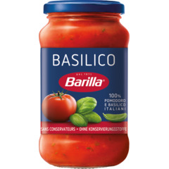 Barilla sauce tomates basilico 400g