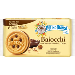 Mulino Bianco Baiocchi Nocciola Snack 336 g