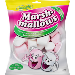 Woogie Marshmallows pink & white 200 g