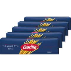 Spaghetti Barilla N° 5 lot de 5 x 500 g