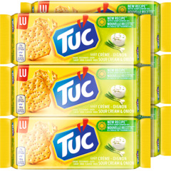 Tuc Sour Cream & Onion 6 x 100 g