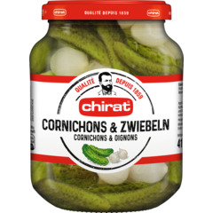 Chirat Cornichons & Zwiebeln 415 g