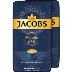 Jacobs Médaille d'Or Kaffeebohnen 2 x 1000 g