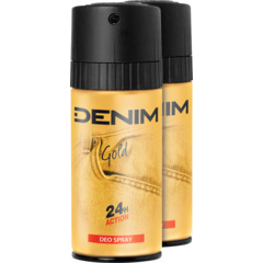 Denim Deo Spray Gold 2 x 150 ml