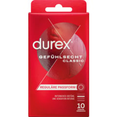 Durex preservativi 10 pezzi.
