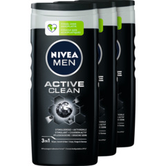 Nivea Men Active Clean 3 x 250 ml