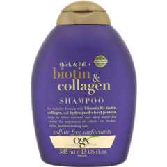 OGX Shampooing Thick & Full, Biotin & Collagen 385 ml