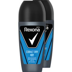 Rexona Deo Roll-on Cobalt for Men 2 x 50 ml