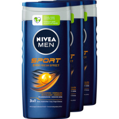 Nivea Men Care Doccia Sport 3 x 250 ml