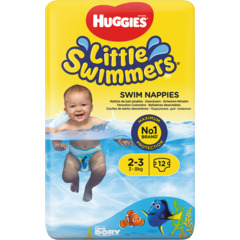 Huggies Little Swimmers 3-8 kg 12 pièces