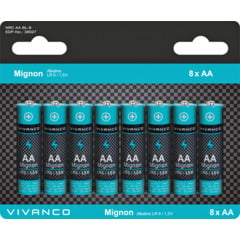 VIVANCO Batterien AA 8er