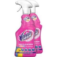 Vanish Oxi Action Spray de Prélavage Multi-taches Couleurs 2 x 750 ml