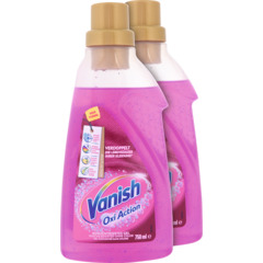 Vanish Oxi Action Gel Détachant Préserve les couleurs 2 x 750 ml