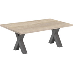 Table basse Mister, X-pied