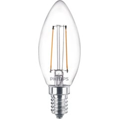 Philips LED bougie 2.3/25W E14 clair