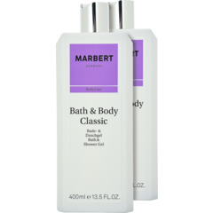 Marbert Bad- & Duschgel Bath & Body Classic 2 x 400 ml