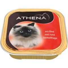 Athena Nourriture pour chats au bœuf 100 g