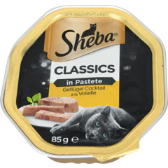 Sheba Classics in Pastete Geflügel 85g