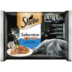 Sheba Sélection en sauce poisson Var. 4x85