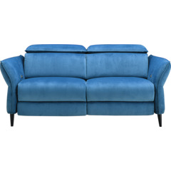 2er-Sofa Coco blau