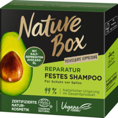 Nature Box Festes Shampoo Avocado 85 g