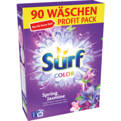 Surf Waschpulver Color Spring Jasmin 90 Waschgänge