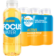 Focuswater Activ Ananas&Mango 6 x 50 cl