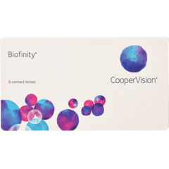 Biofinity 6 lentilles