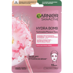 Garnier SkinActive Hydra Bomb Masque Tissu à l’extrait de sakura