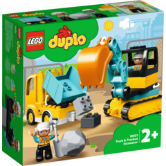 LEGO Duplo Bagger + Laster 10931