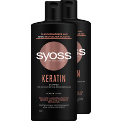 Shampoo alla cheratina Syoss 2 x 440 ml