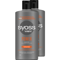 Shampooing Syoss Men Power 2 x 440 ml