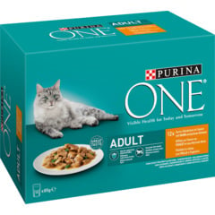 Purina One poulet adulte 12x85g