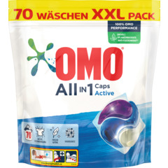 Omo Lessive en capsules All in 1 70 lavages