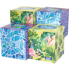 Veltie Cube Serviettes à Démaquiller 4 x 60 pièces