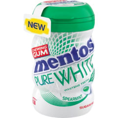 Mentos Gum Pure White Spearmint 90g