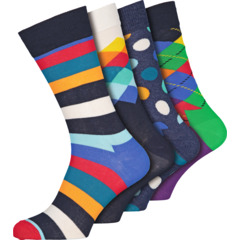 Happy Socks Herren-Socken 4er Pack