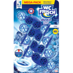 WC Frisch Nettoyant couleur Blau Kraft Aktiv Chlore 4 x 50 g