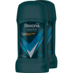 Rexona Men Déodorant stick Cobalt Dry Anti-Transpirant 2 x 50 ml