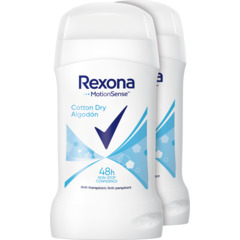 Rexona Déodorant stick Cotton Dry Anti-Transpirant 2 x 40 ml