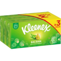 Kleenex Mouchoirs Balsam boîte 3 x 56 pièces