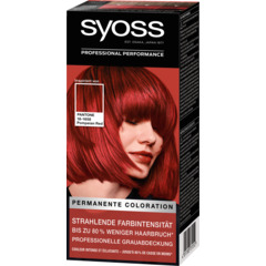 Syoss Permanente Coloration Pantone 18-1658 Pompeian Red