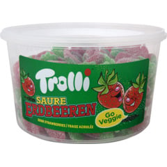 Trolli fraises acidulées 1200 g