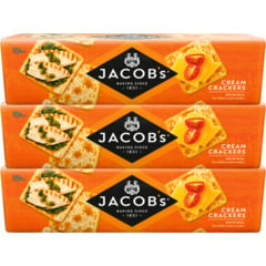 Jacob`s Cream Crackers 3 x 200 g
