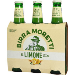 Birra Moretti Limone 3 x 33 cl