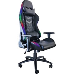 Gaming Stuhl Luke PU/PVC schwarz mit RGB