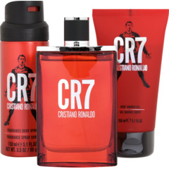 Cristiano Ronaldo CR7 Red Cofanetto, 3 pezzi