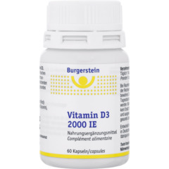 Burgerstein Vitamin D3 2000IE Kaps 60St.
