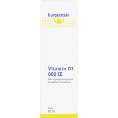 Burgerstein Vitamin D3 800 IE Spr 20 ml