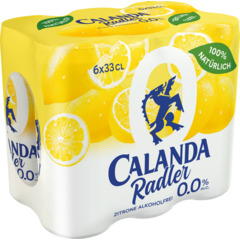Calanda Radler 0.0 % Zitrone 6x33 cl DS
